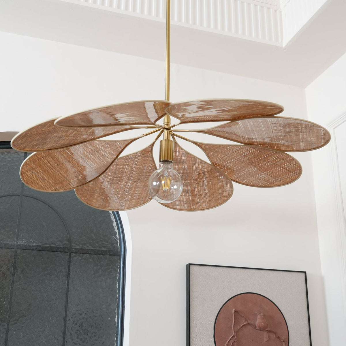 Flora Suspension en Tissu Bohémienne - Neutralighting