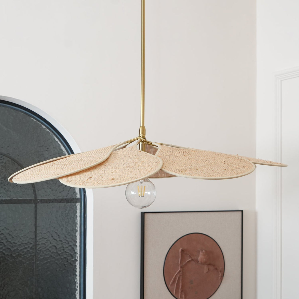 Flora Suspension en Tissu Bohémienne - Neutralighting
