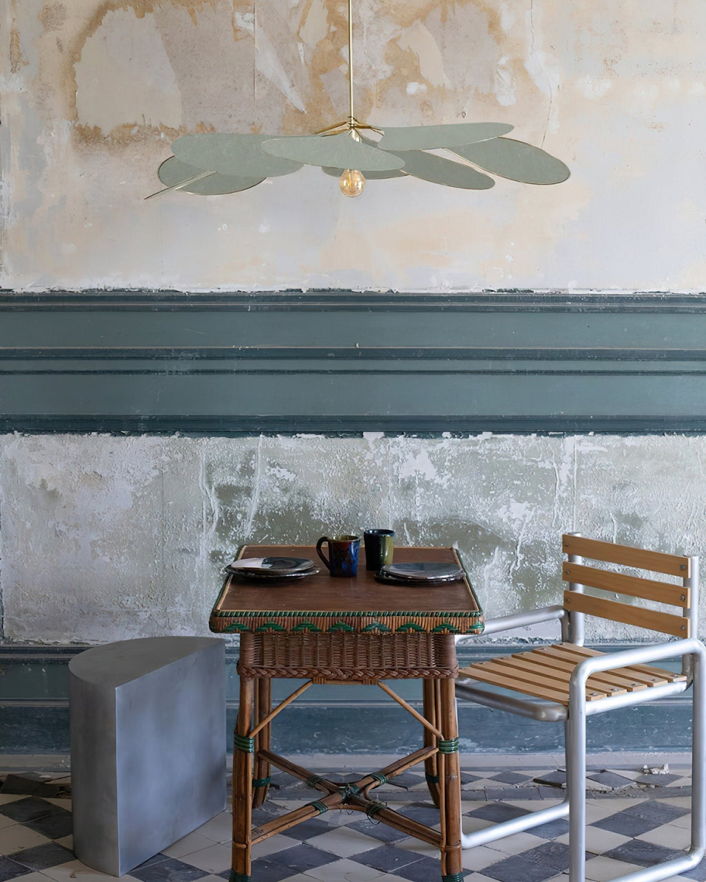 Zephyian Fabric Floral Pendant Lamp - Neutralighting