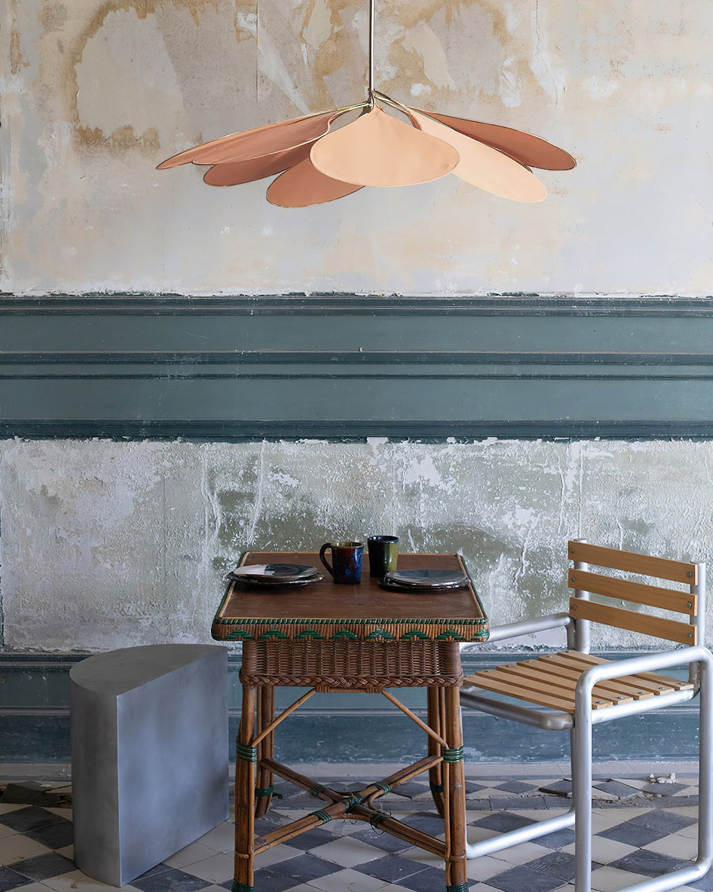 Zephyian Fabric Floral Pendant Lamp - Neutralighting