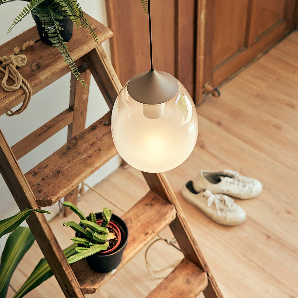 Ovoin Suspension Lampe Artistique en Verre - Neutralighting