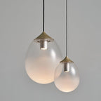 Ovoin Suspension Lampe Artistique en Verre - Neutralighting