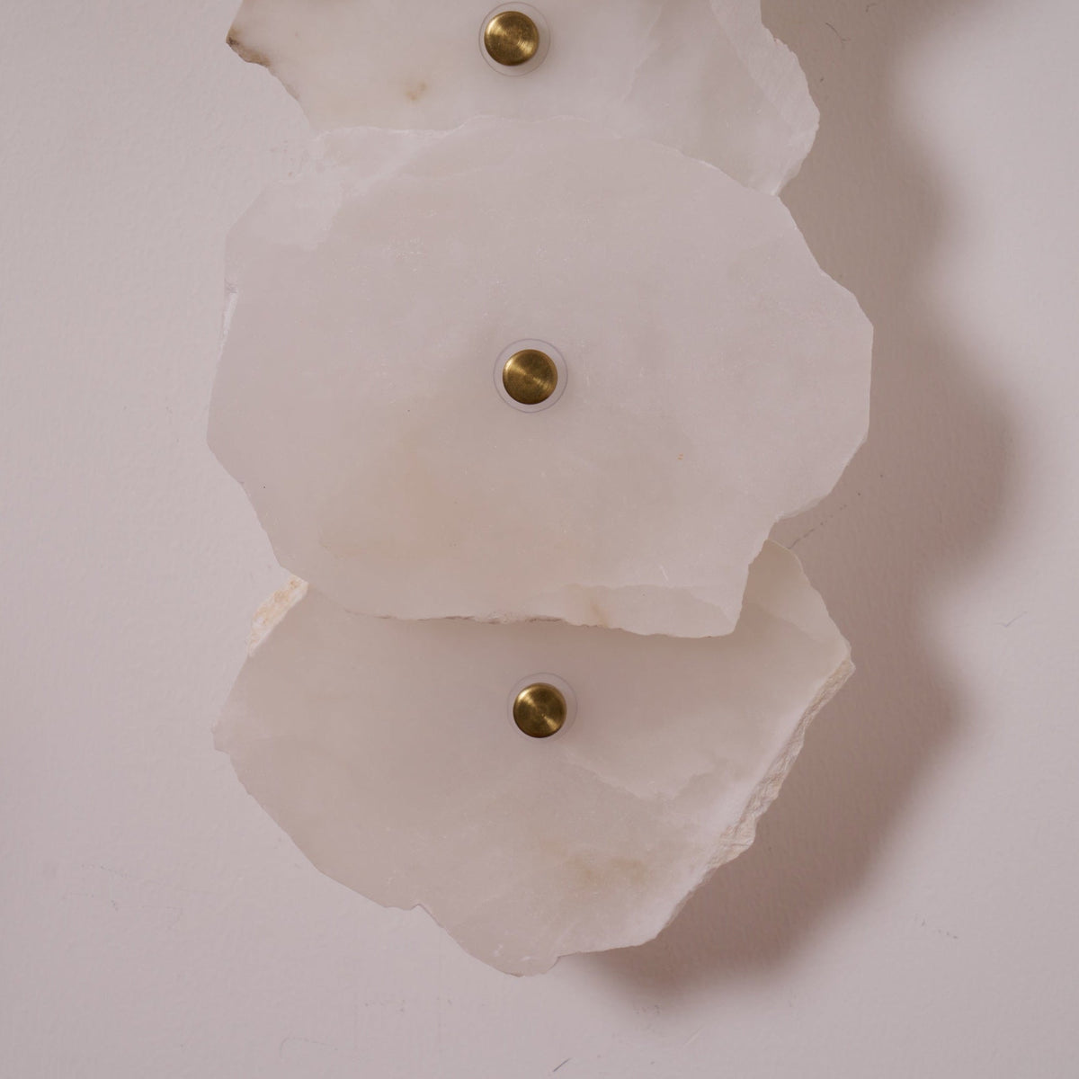 Alaeila Applique Murale en Albâtre avec Rameau Floral - Neutralighting