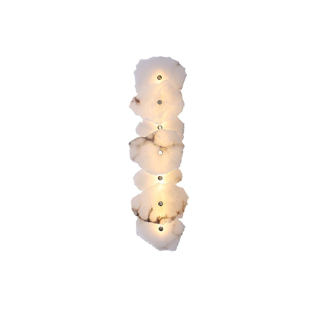 Alaeila Applique Murale en Albâtre avec Rameau Floral - Neutralighting