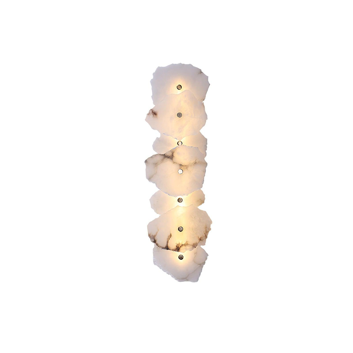 Alaeila Applique Murale en Albâtre avec Rameau Floral - Neutralighting
