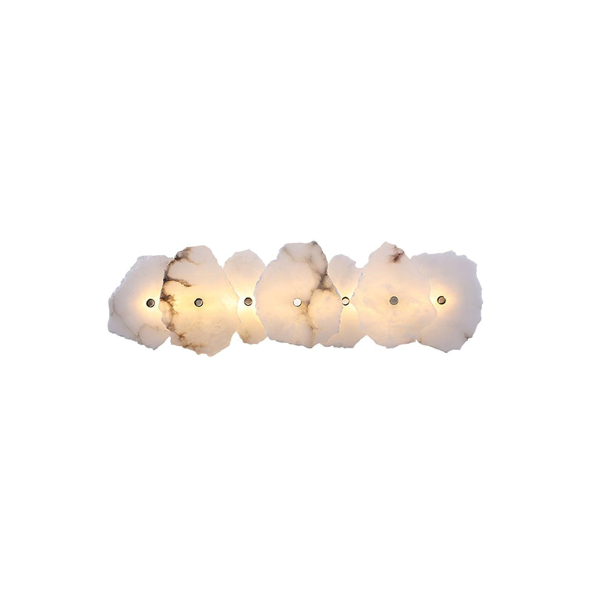 Alaeila Applique Murale en Albâtre avec Rameau Floral - Neutralighting