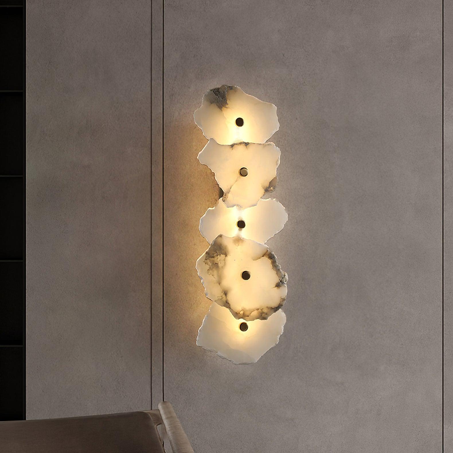 Cevra Applique Murale Fleur en Albâtre - Neutralighting