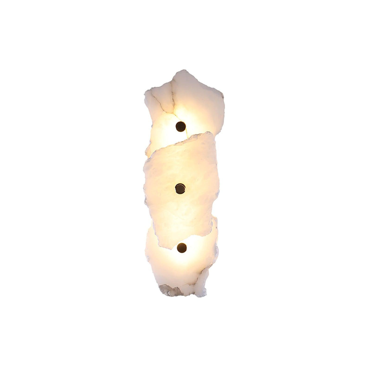 Alaeila Applique Murale en Albâtre avec Rameau Floral - Neutralighting