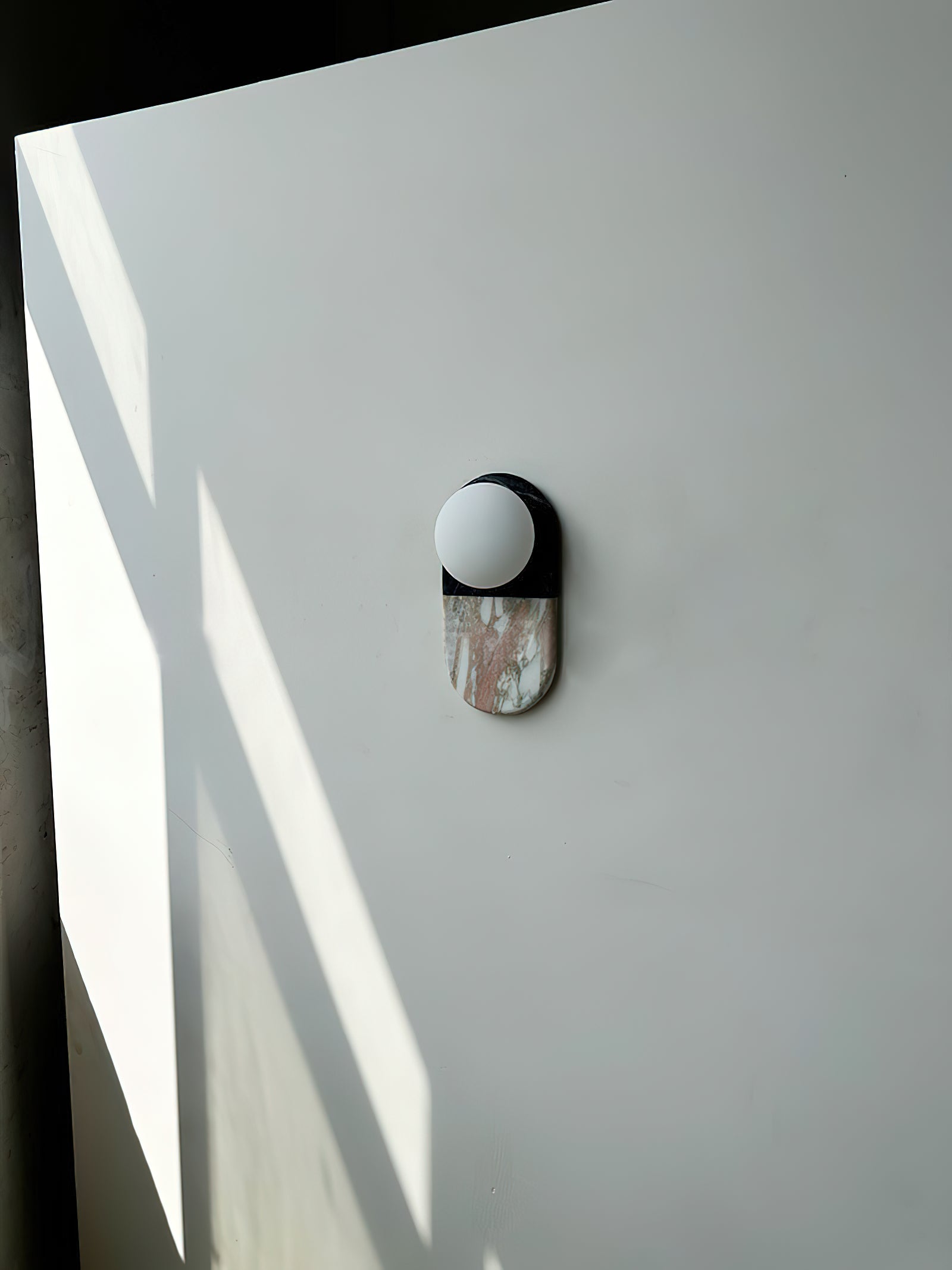 Alvynan Applique Murale Minimaliste En Marbre - Neutralighting