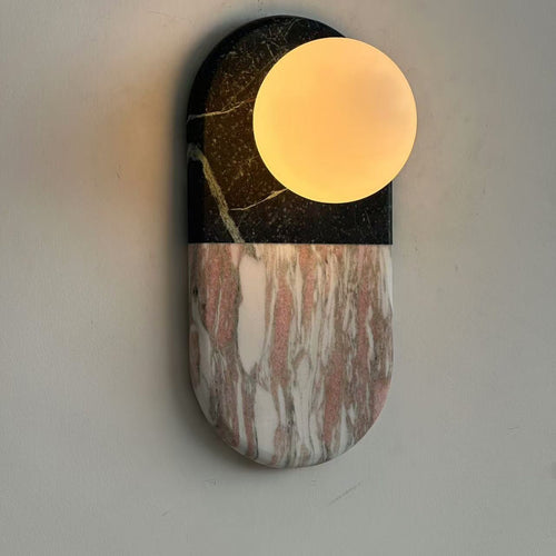 Alvynan Applique Murale Minimaliste En Marbre - Neutralighting
