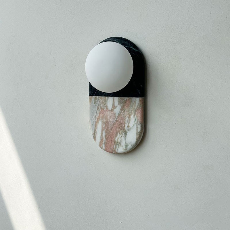 Alvynan Applique Murale Minimaliste En Marbre - Neutralighting