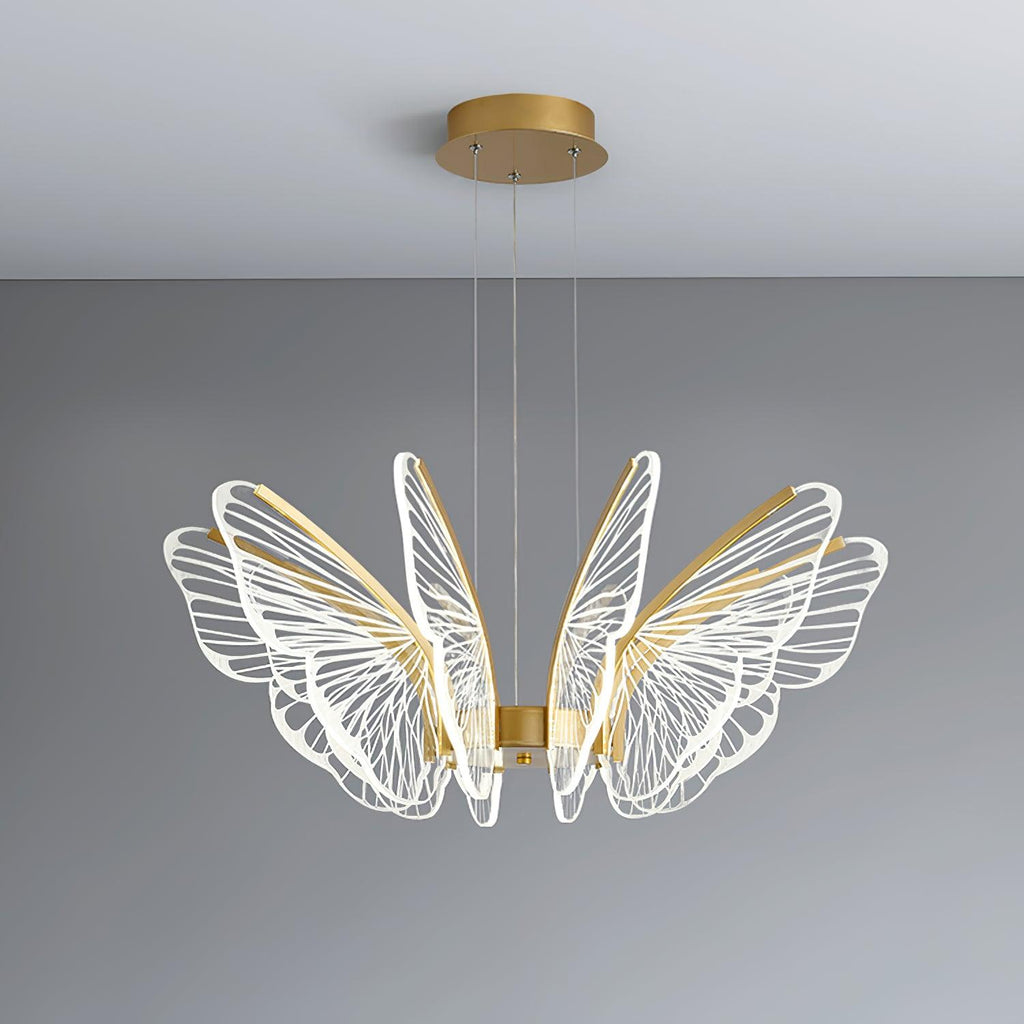 Lustra Chandelier en Cristal Ailes de Papillon - Neutralighting