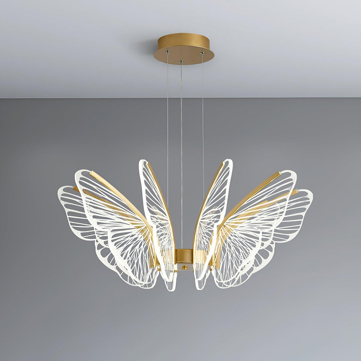 Lustra Chandelier en Cristal Ailes de Papillon - Neutralighting