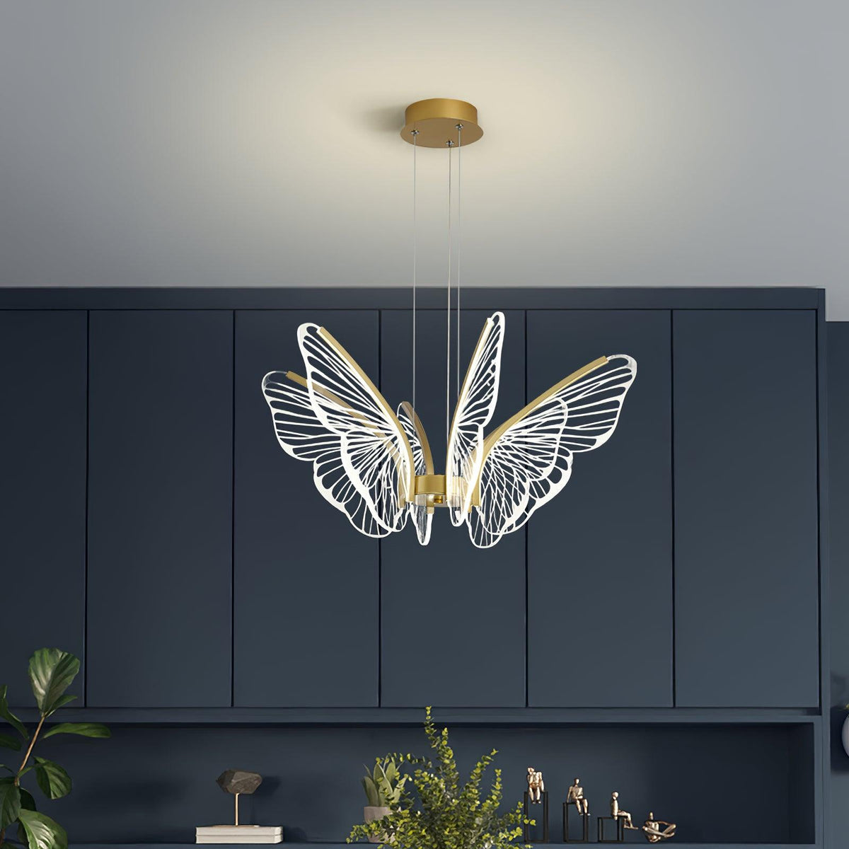 Lustra Chandelier en Cristal Ailes de Papillon - Neutralighting