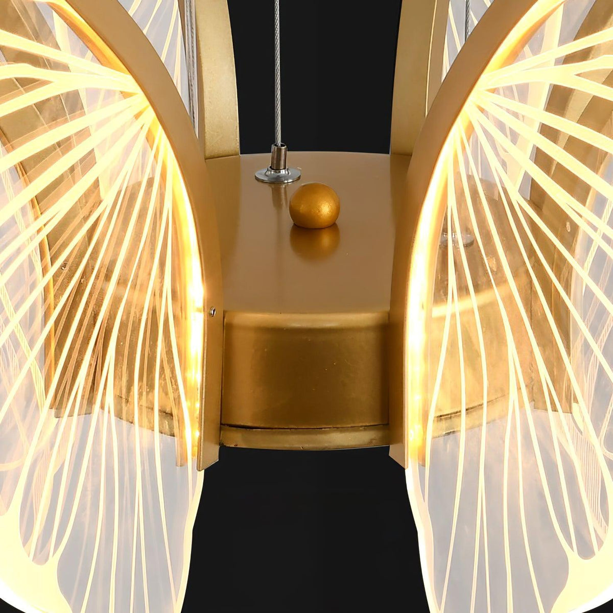 Lustra Chandelier en Cristal Ailes de Papillon - Neutralighting