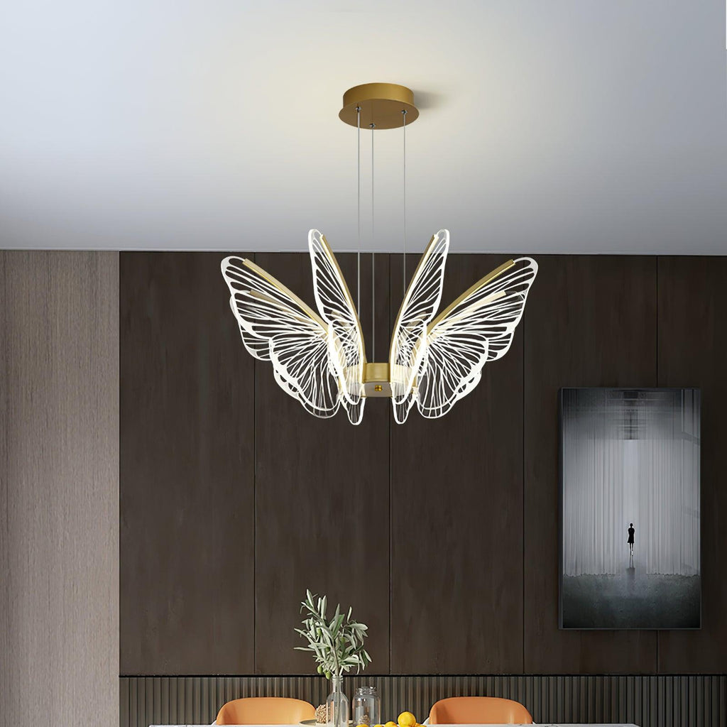 Lustra Chandelier en Cristal Ailes de Papillon - Neutralighting