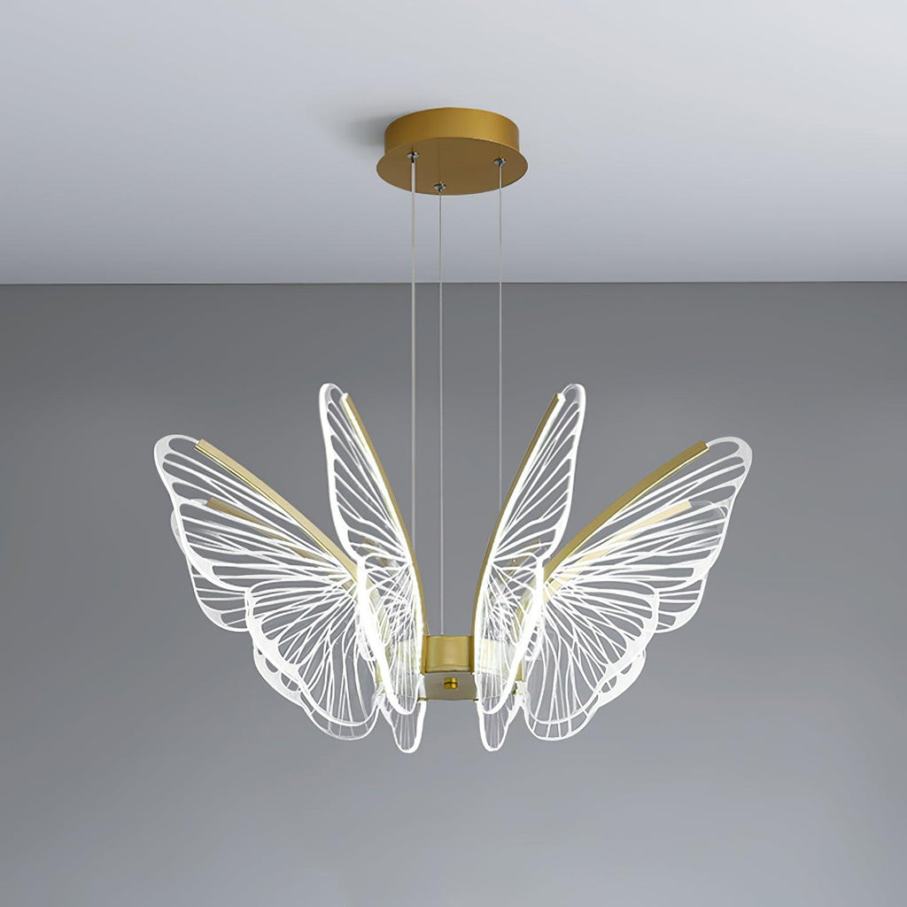 Lustra Chandelier en Cristal Ailes de Papillon - Neutralighting