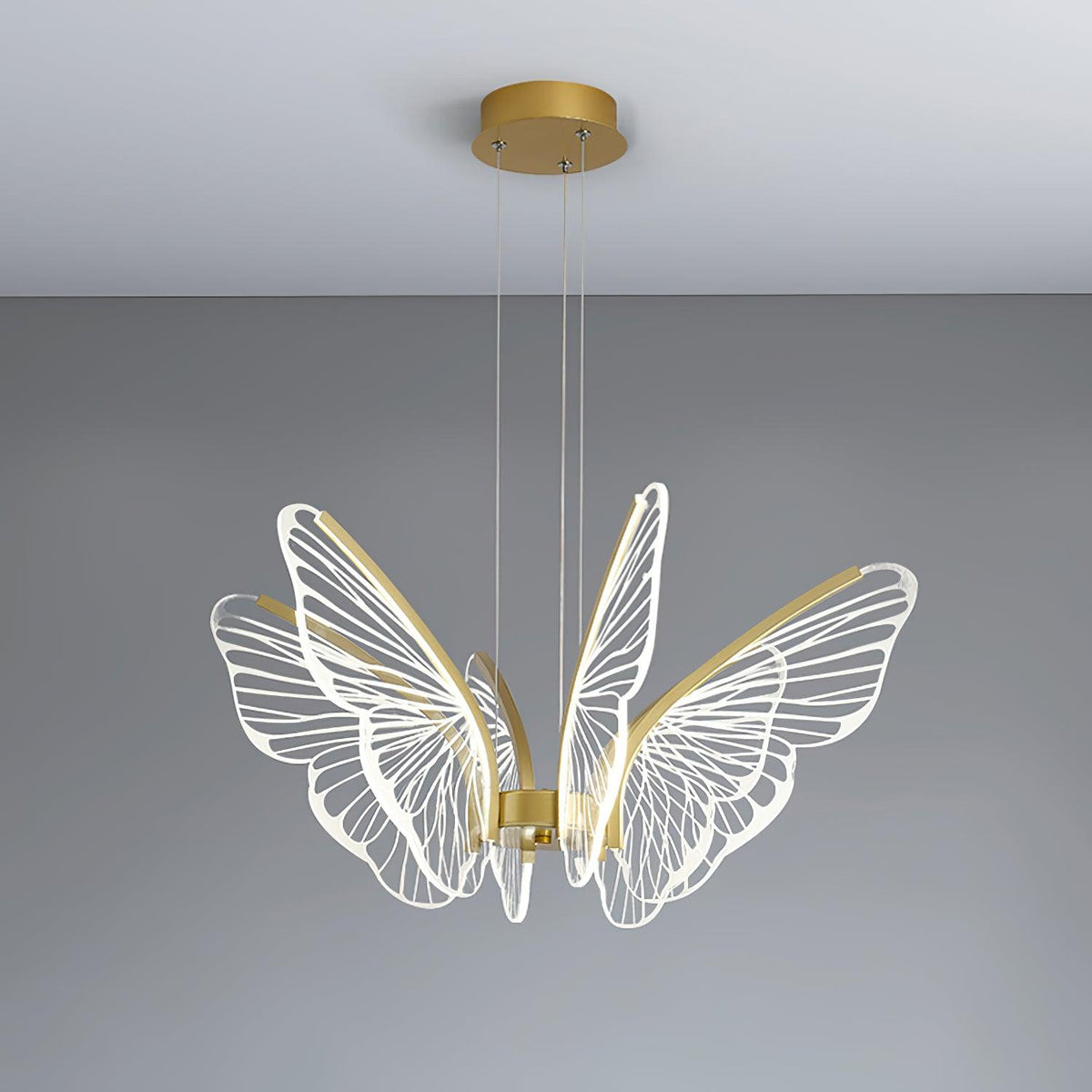 Lustra Chandelier en Cristal Ailes de Papillon - Neutralighting