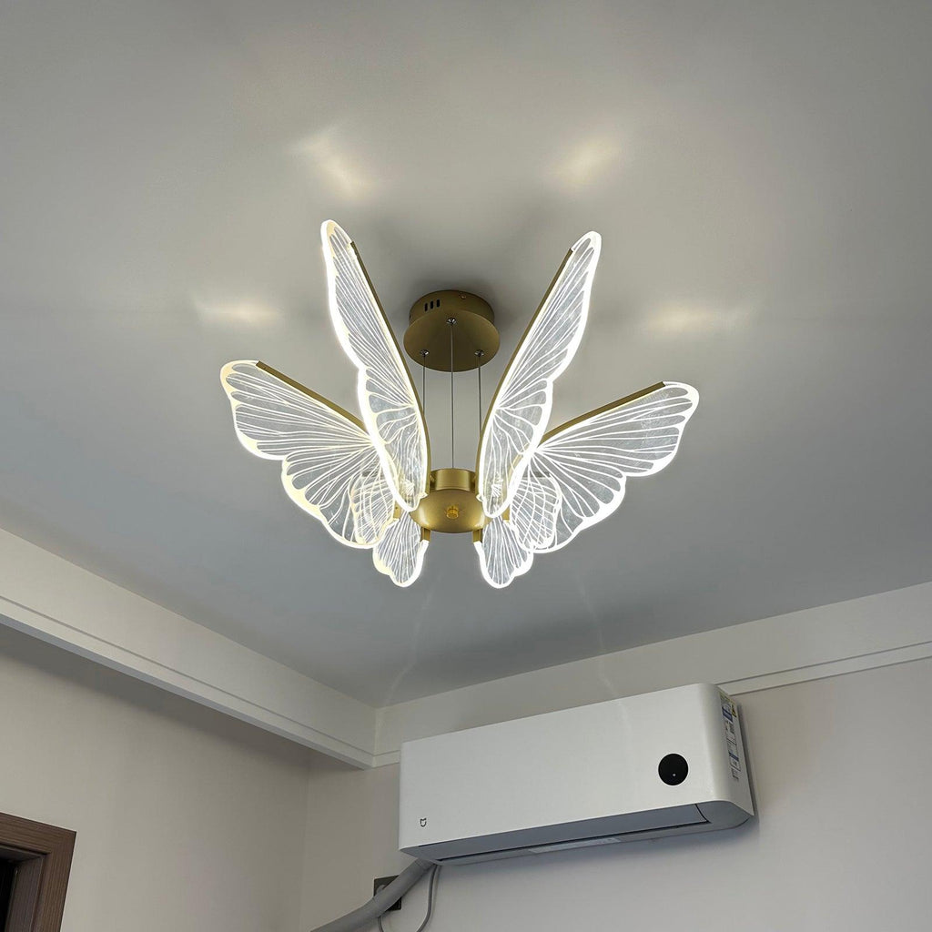 Lustra Chandelier en Cristal Ailes de Papillon - Neutralighting