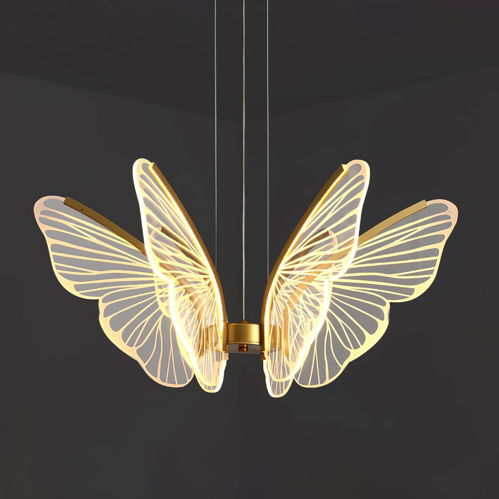 Lustra Chandelier en Cristal Ailes de Papillon - Neutralighting
