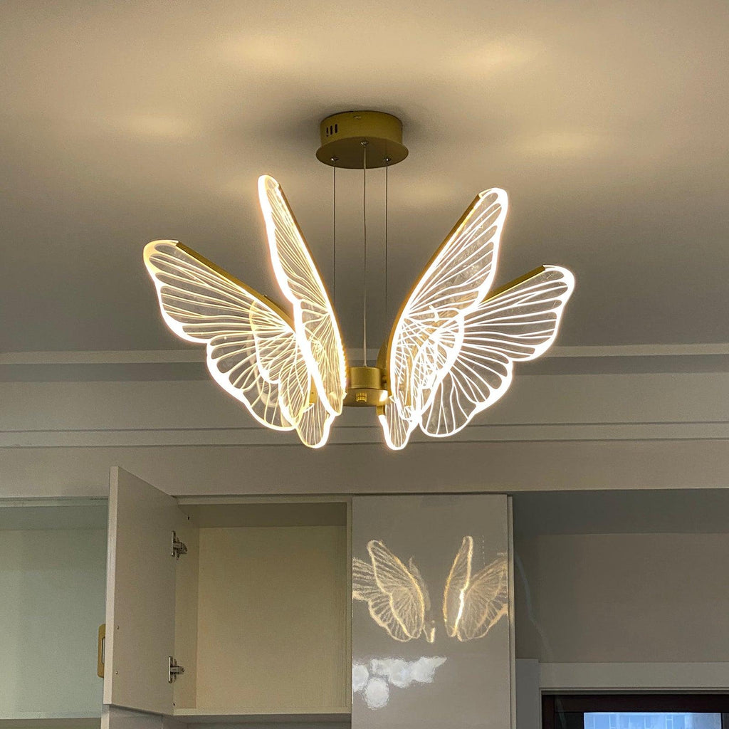 Lustra Chandelier en Cristal Ailes de Papillon - Neutralighting