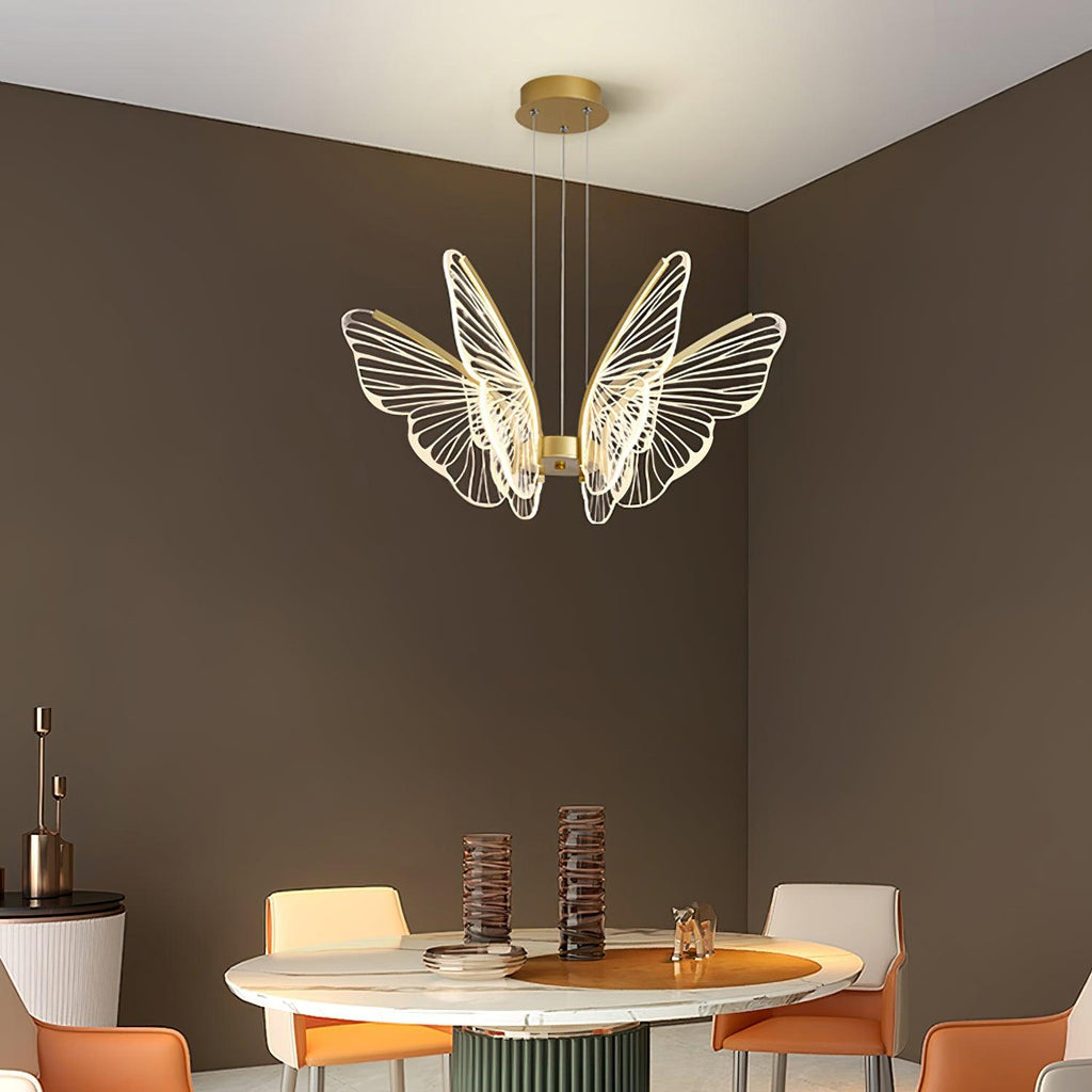 Lustra Chandelier en Cristal Ailes de Papillon - Neutralighting