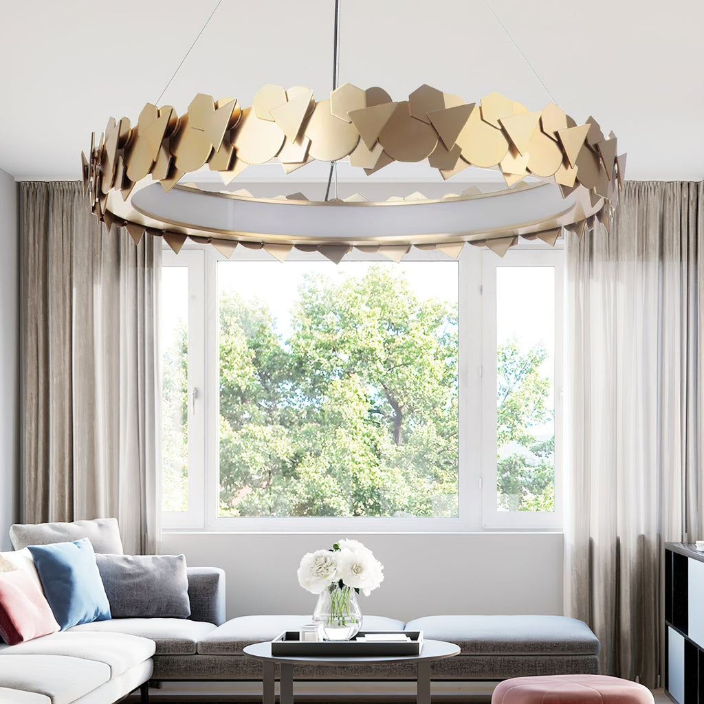 Philomenos Lustre Métal Halo Minimaliste Moderne - Neutralighting