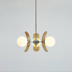 Lustra Chandelier en Verre Moderne Chrome Élégant - Neutralighting