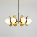 Lustra Chandelier en Verre Moderne Chrome Élégant - Neutralighting