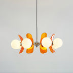 Lustra Chandelier en Verre Moderne Chrome Élégant - Neutralighting