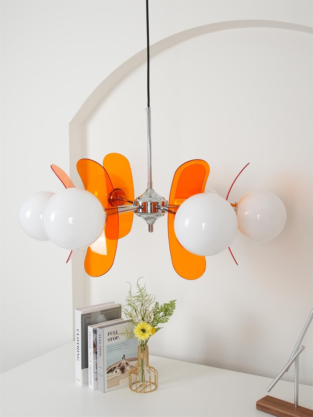 Lustra Chandelier en Verre Moderne Chrome Élégant - Neutralighting
