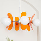Lustra Chandelier en Verre Moderne Chrome Élégant - Neutralighting