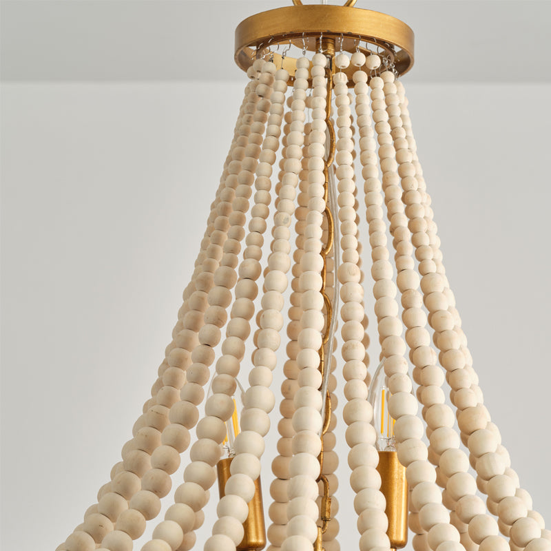 Avrinir Lustre Bois Luxe Postmoderne Grand - Neutralighting