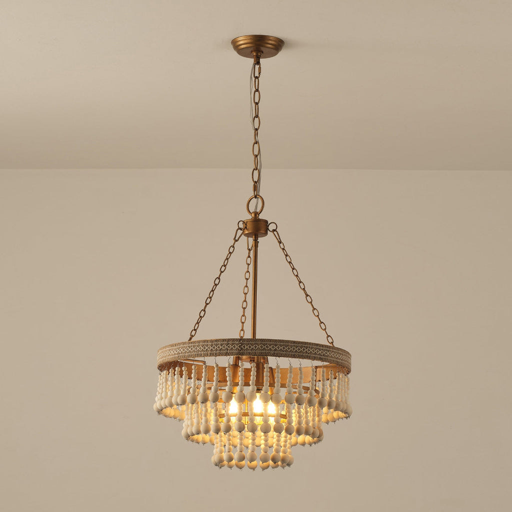 Avrinir Lustre Bois Luxe Postmoderne Grand - Neutralighting