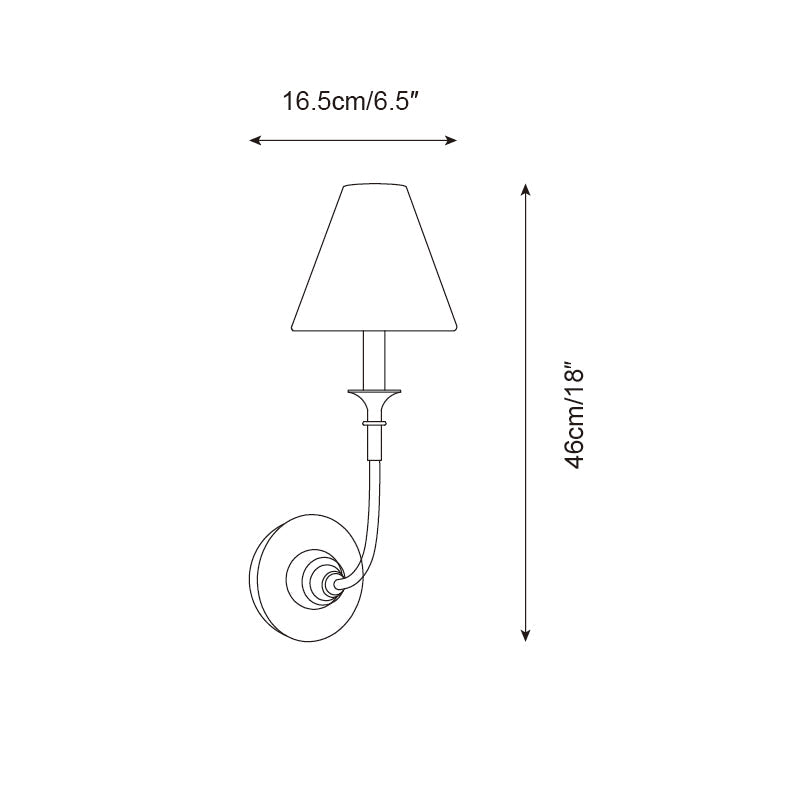 Piaf Applique Murale Slim Classique - Neutralighting