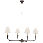 Lustra Suspension Lampe Bougie Noire Évasée - Neutralighting
