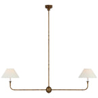 Lustra Suspension Lampe Bougie Noire Évasée - Neutralighting
