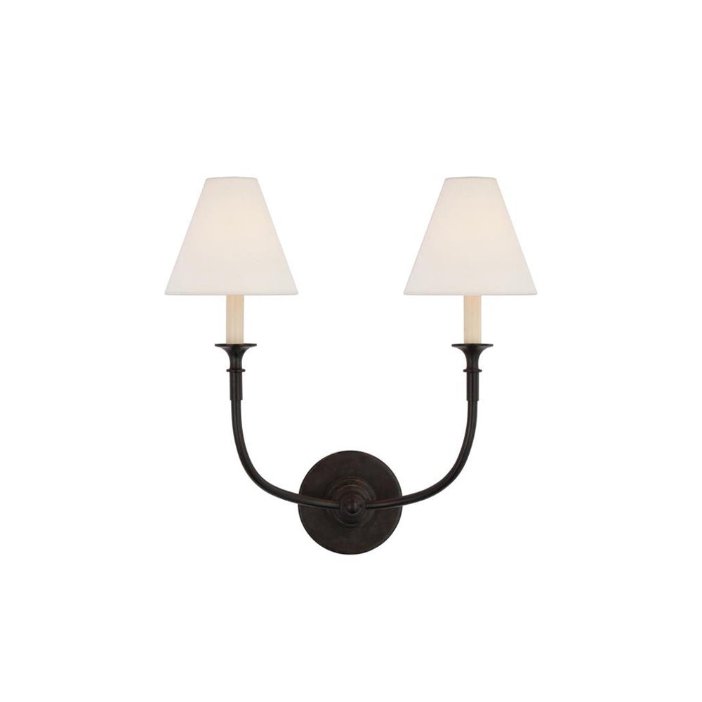 Erdoros Applique Murale Industrielle Vintage en Tissu - Neutralighting