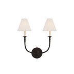 Erdoros Applique Murale Industrielle Vintage en Tissu - Neutralighting
