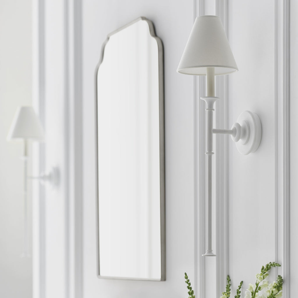Cygnus Applique Murale Tissu Noir Minimaliste Traditionnelle Moderne - Neutralighting