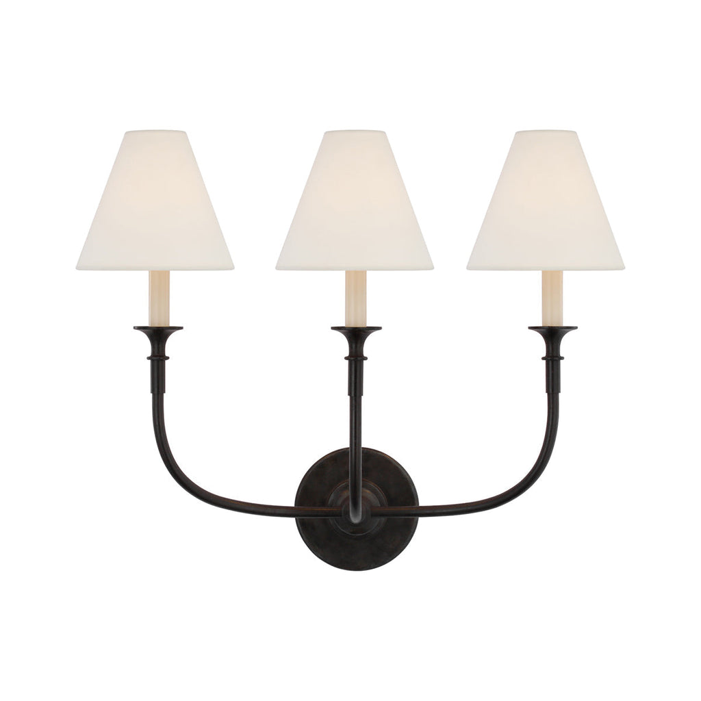 Cygnus Applique Murale Tissu Noir Minimaliste Traditionnelle Moderne - Neutralighting