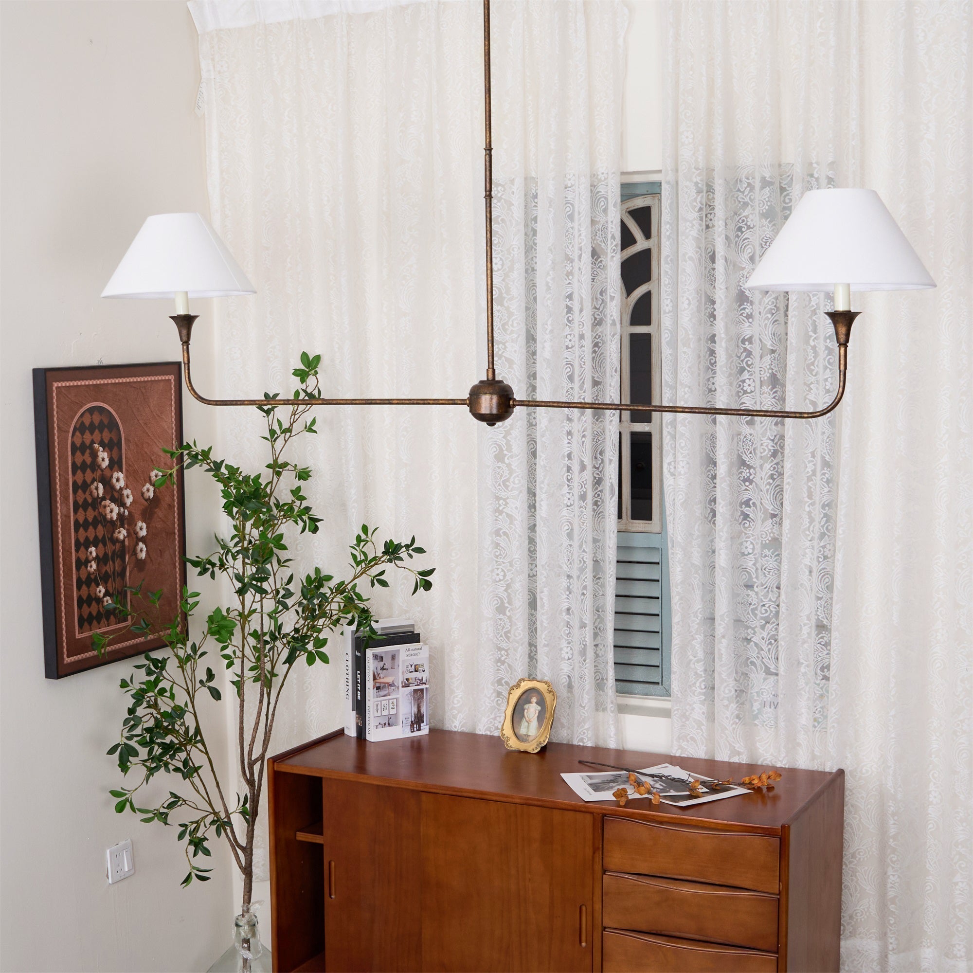 Norli Lustre Linéaire Moderne à LED en Métal - Neutralighting