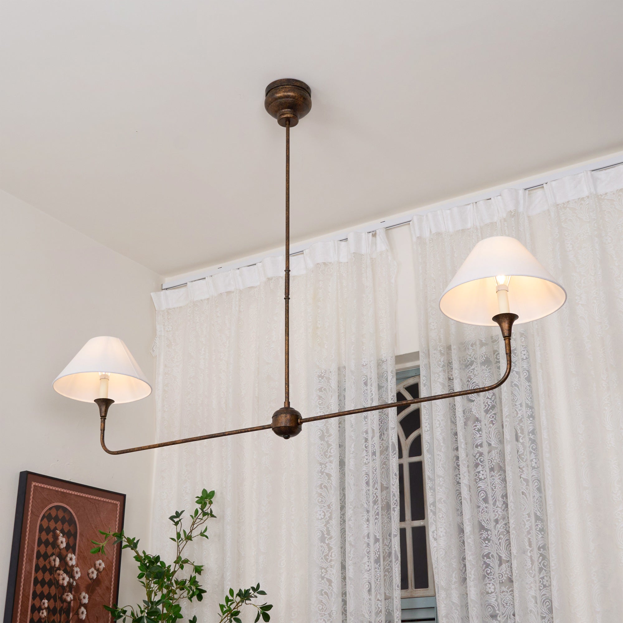 Norli Lustre Linéaire Moderne à LED en Métal - Neutralighting