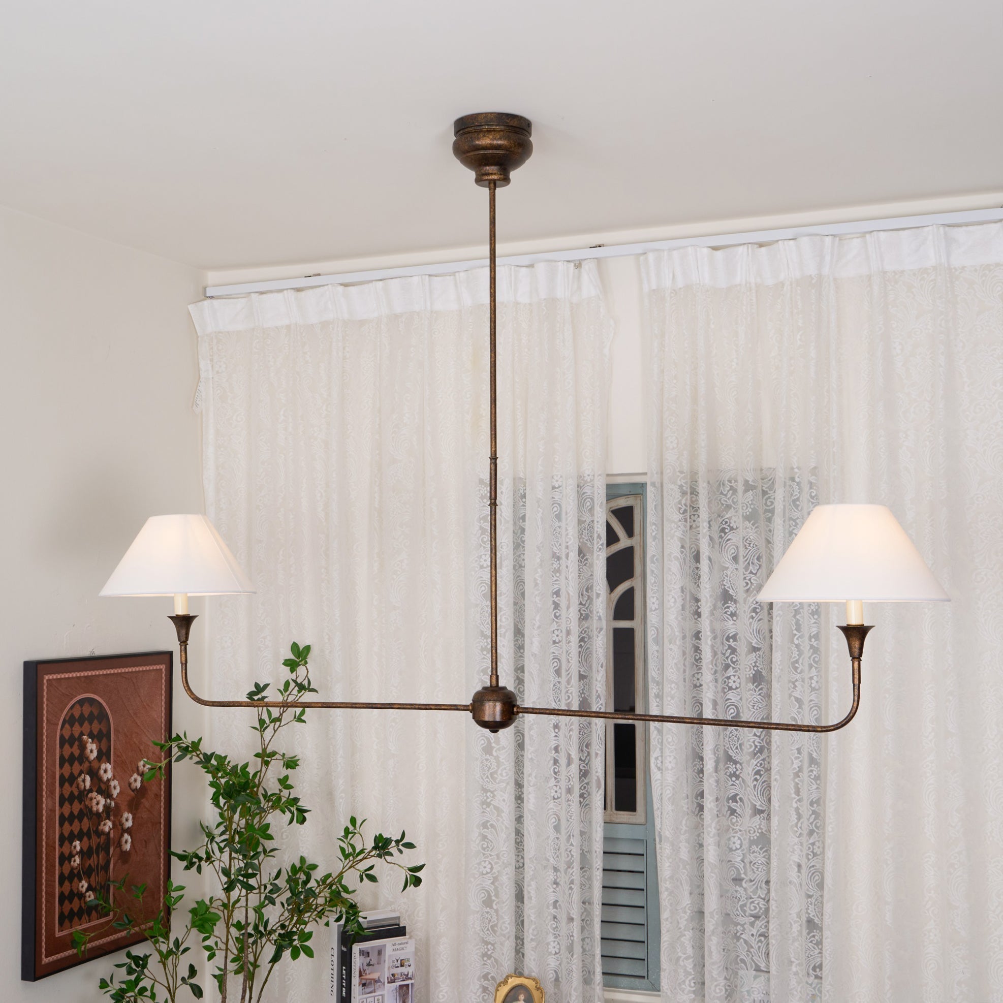 Norli Lustre Linéaire Moderne à LED en Métal - Neutralighting