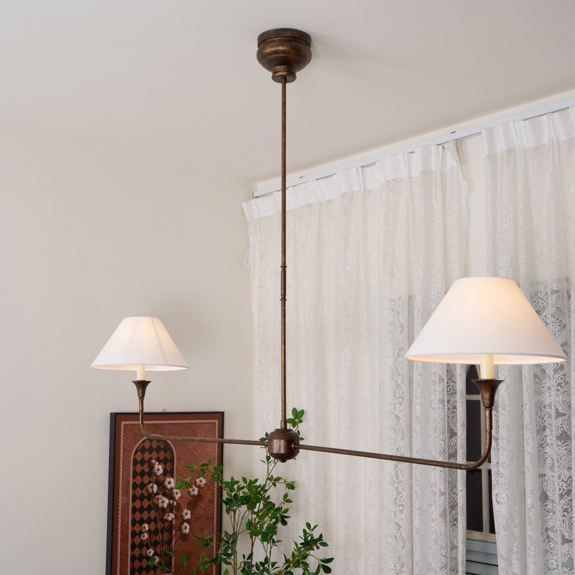 Norli Lustre Linéaire Moderne à LED en Métal - Neutralighting
