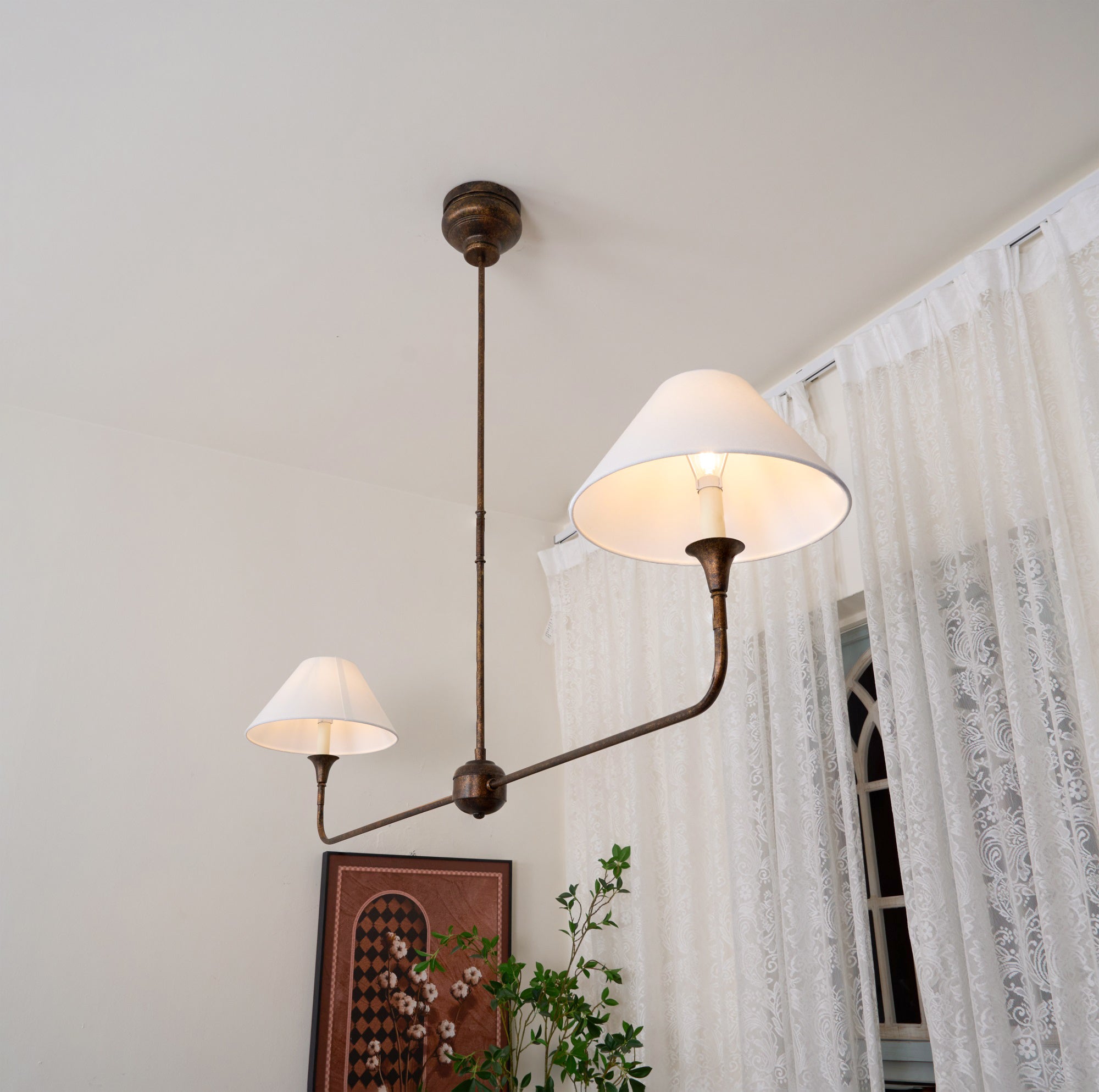 Norli Lustre Linéaire Moderne à LED en Métal - Neutralighting