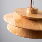 Eldora Lampe Pendante Rétro en Bois - Neutralighting