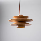 Eldora Lampe Pendante Rétro en Bois - Neutralighting