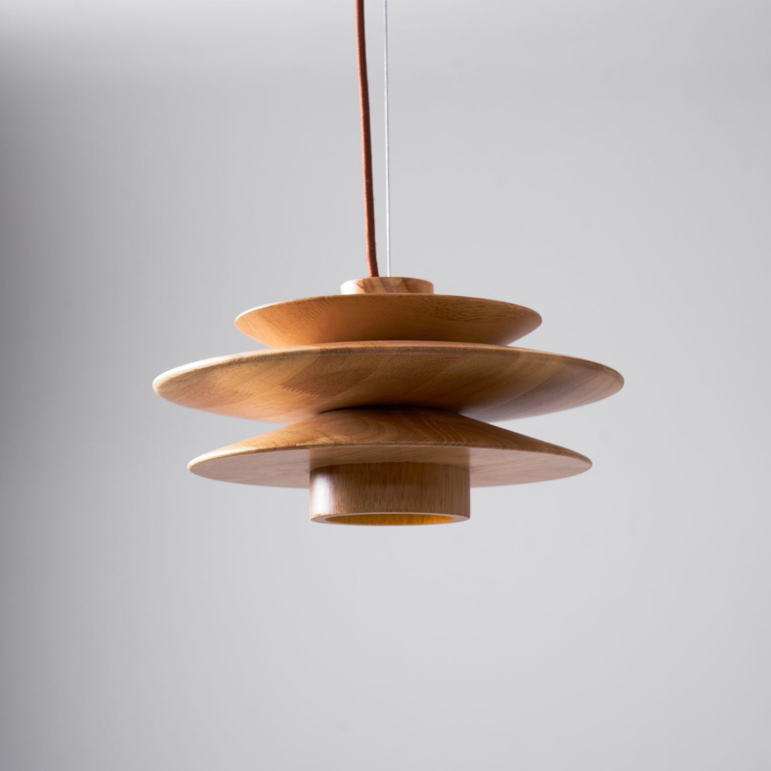 Eldora Lampe Pendante Rétro en Bois - Neutralighting