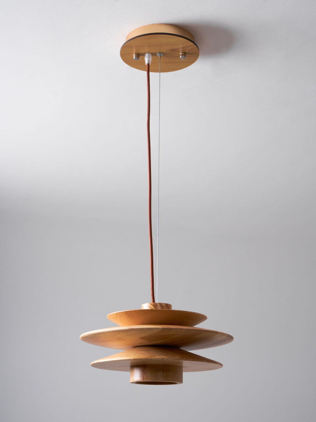 Eldora Lampe Pendante Rétro en Bois - Neutralighting